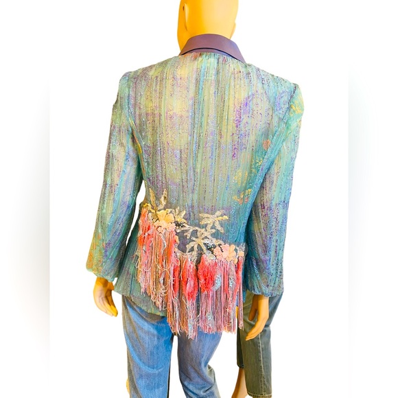 Vintage Christian Lacroix Paris Jacket Made in France Authentic Size 44 - Picture 3 of 16
